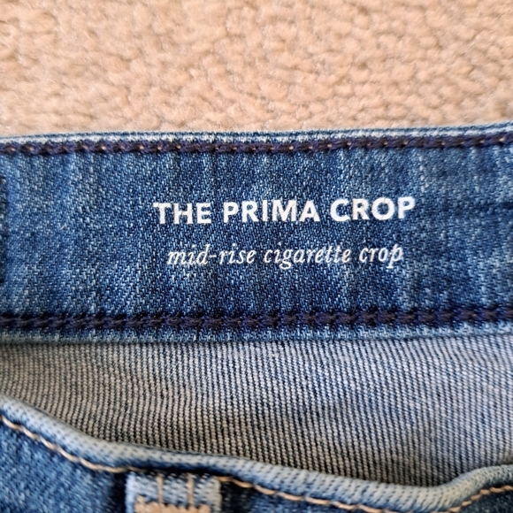 Adriano Goldschmied Jeans Womens 26 Blue The Prima Crop Mid Rise Cigarette Leg - Picture 6 of 12